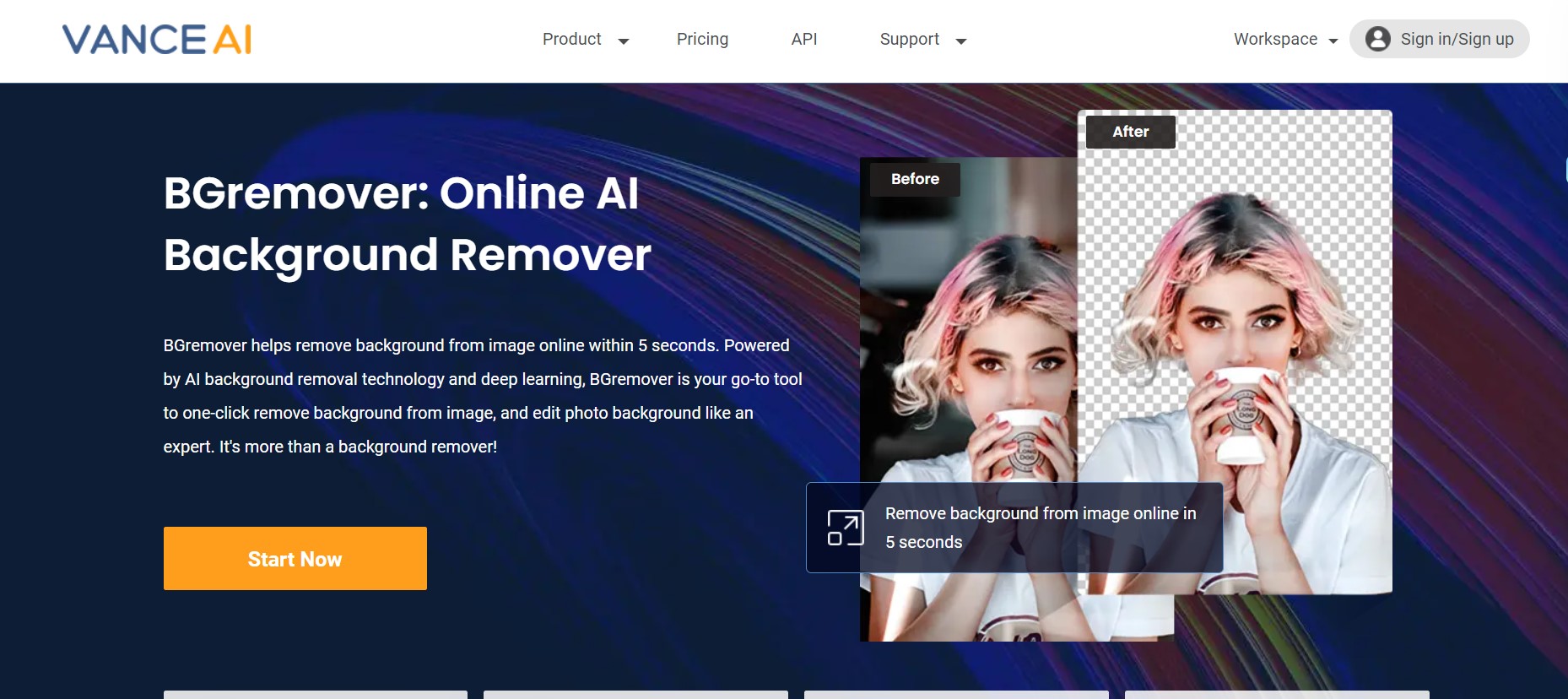 BG Remover is AI-Driven Background Remover Tool